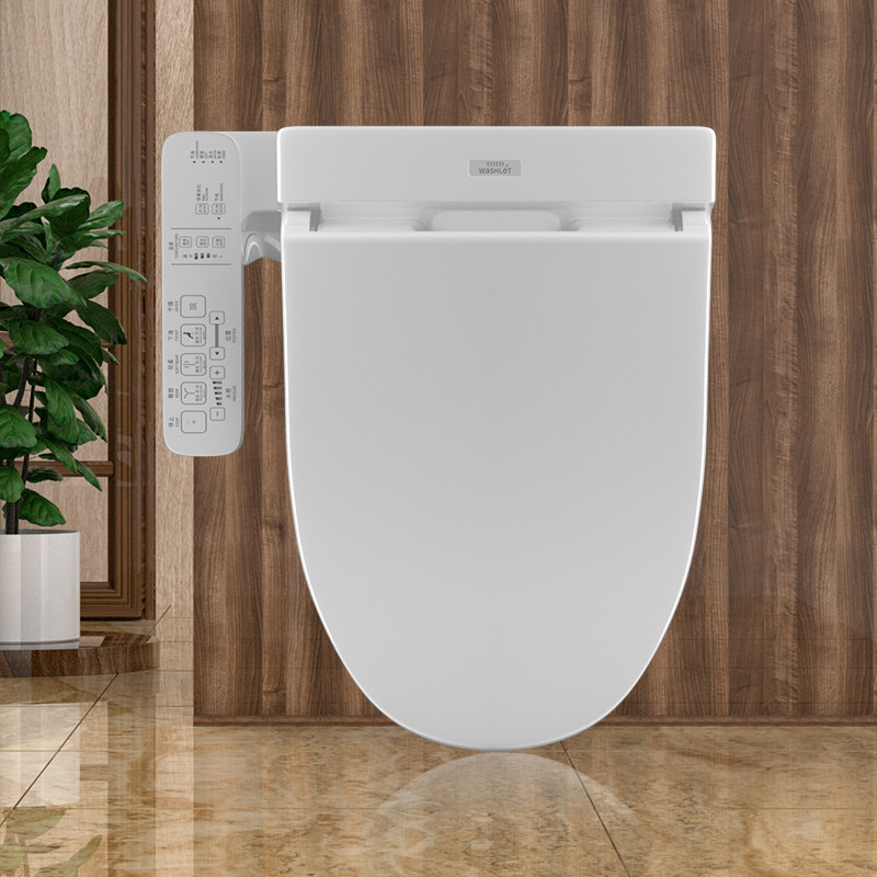 toto智能马桶盖板卫洗丽tcf66318111791即热烘全功能坐便器盖板