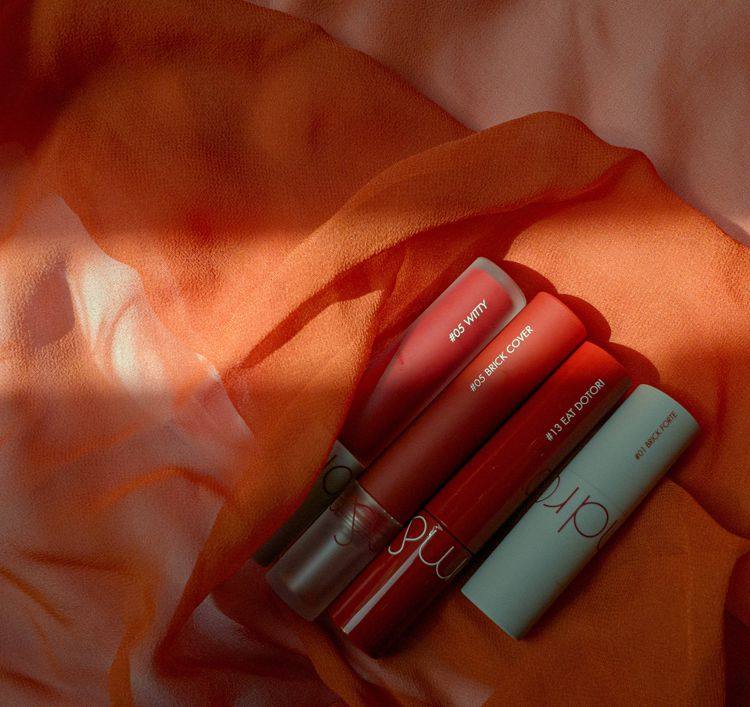 romand果汁唇釉女学生款平价镜面水光冰糖山楂冰奶茶色口红豆沙色