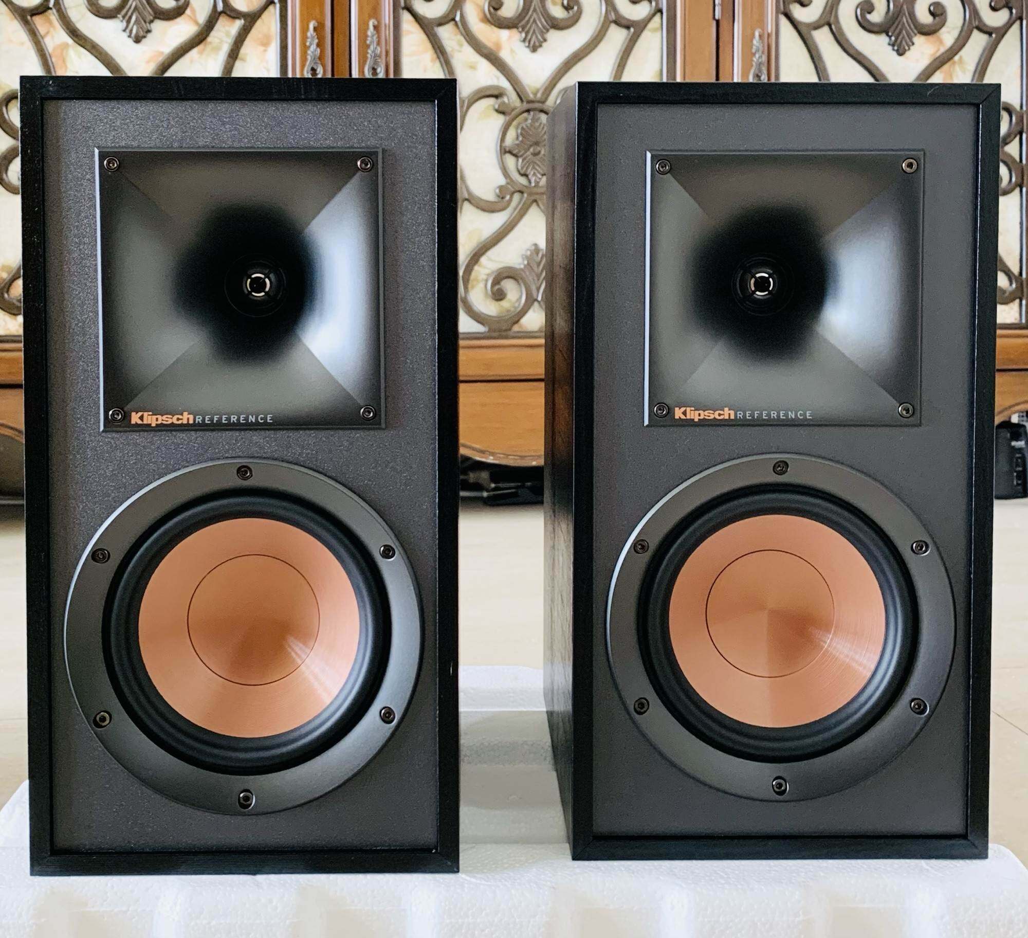 klipsch杰士r-51m发烧hifi桌面书架音箱高保真无源hifi音箱