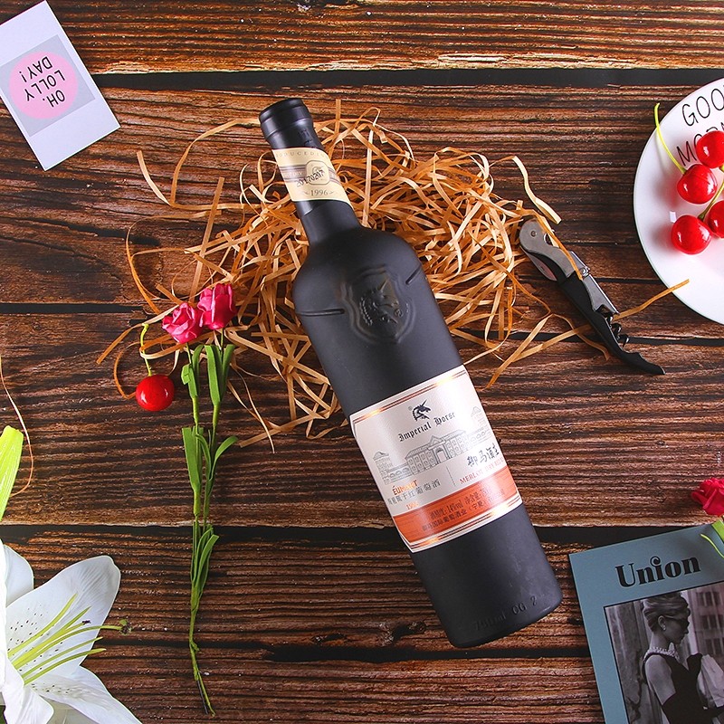 宁夏贺兰山东麓葡萄酒御马酒庄梅鹿辄梅洛干红红酒国产葡萄酒单支