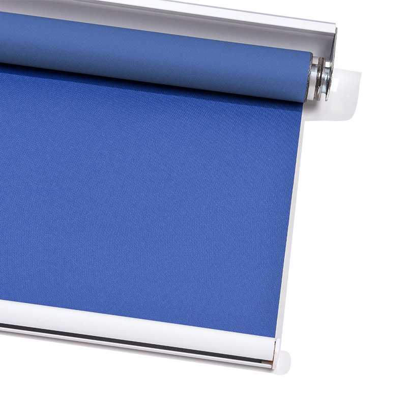 遮光窗帘窗帘布布艺新款绿色卷帘办公室阳台防水卷帘