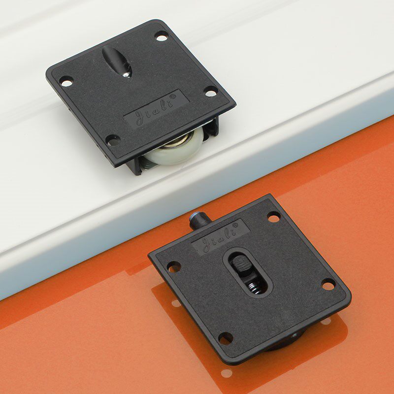 老式衣柜趟门轮柜门滑轮家具移门轮推拉门塑料轮橱柜轨道上下滑轮