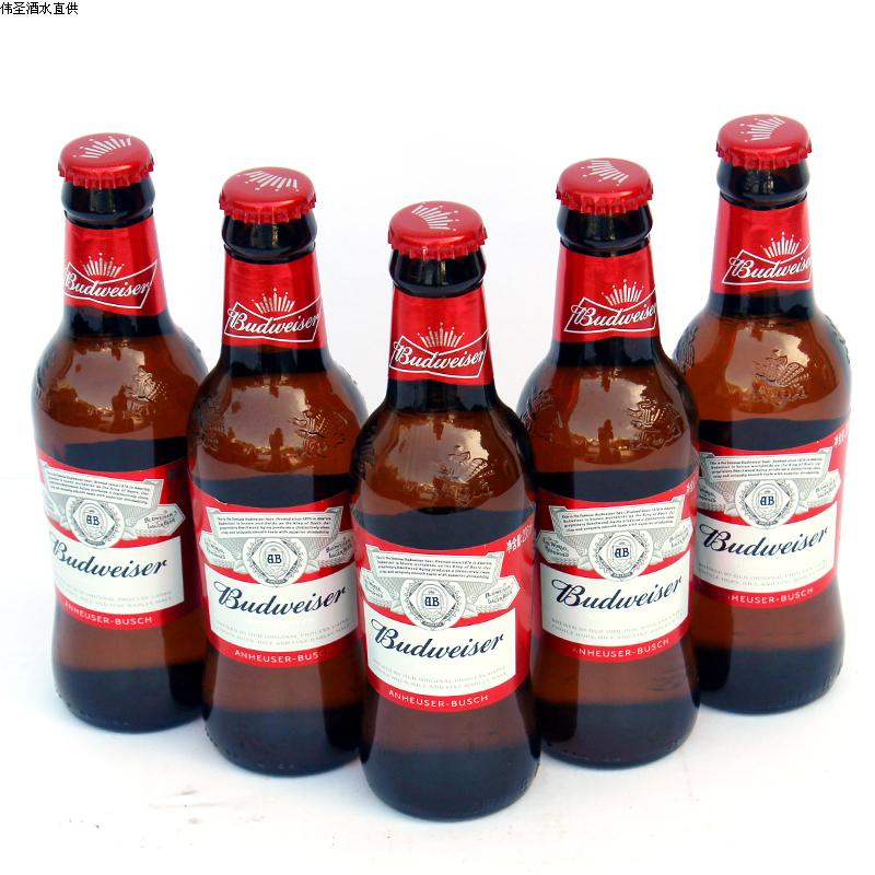 bw 新日期百威啤酒国产275ml小瓶百威275*24瓶 玻璃瓶整箱发出