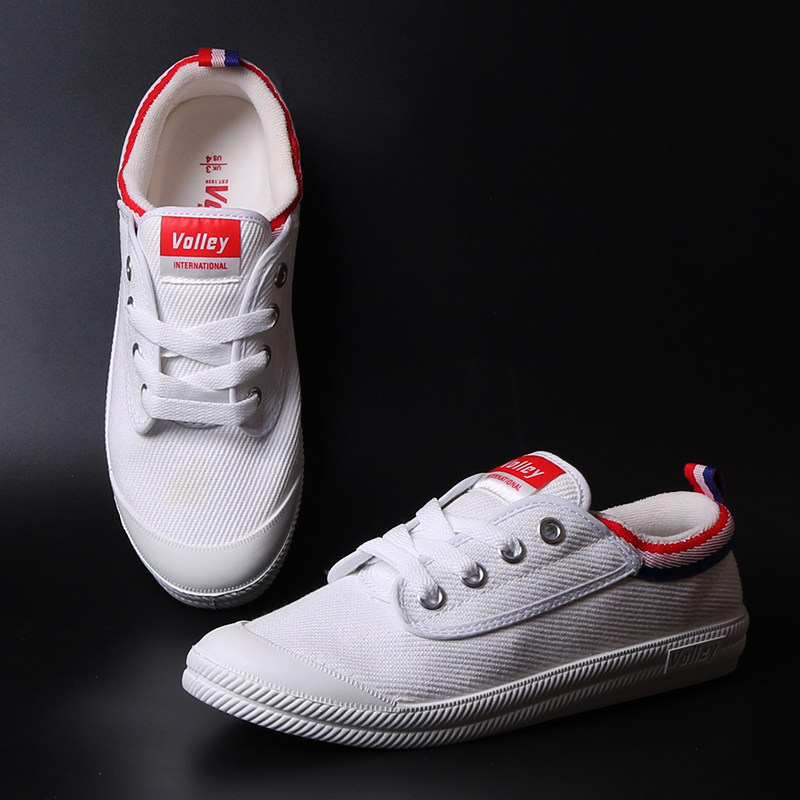 澳洲正品volley小白鞋低帮经典情侣装春秋青年学生百搭帆布鞋
