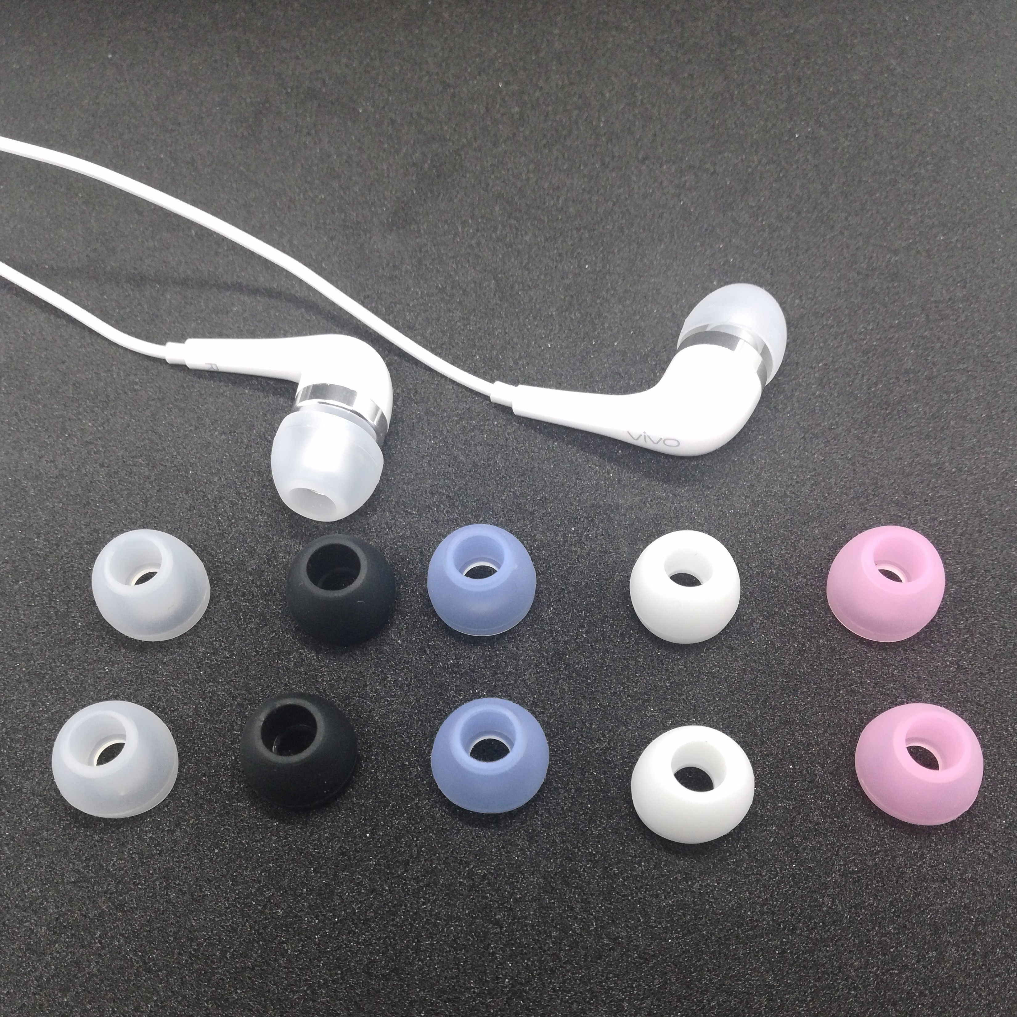 耳机软头硅胶耳帽手机橡胶皮圈皮塞头入耳耳塞耳机