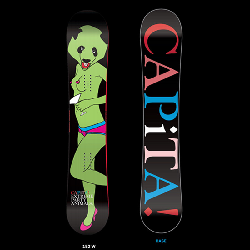 傲天极限capita全球限量250片滑雪板单板男款成人滑雪板