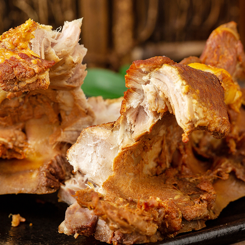 猪骨架哈尔滨一手店熏酱猪脊骨东北酱骨香熏卤味熟食下酒菜美食