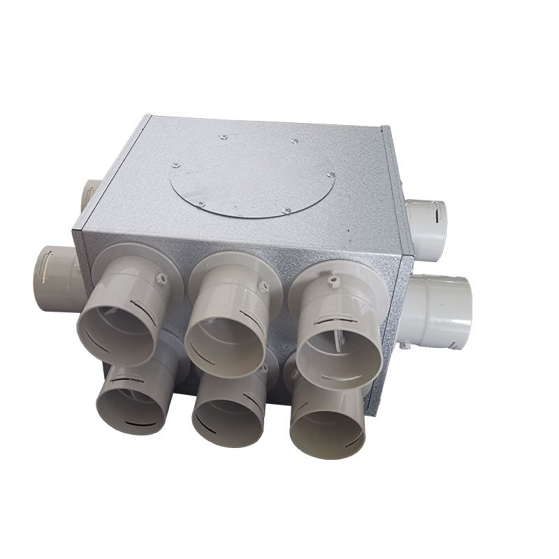 pe新风系统一分新款风箱波纹管分支消音分配室内新风系统