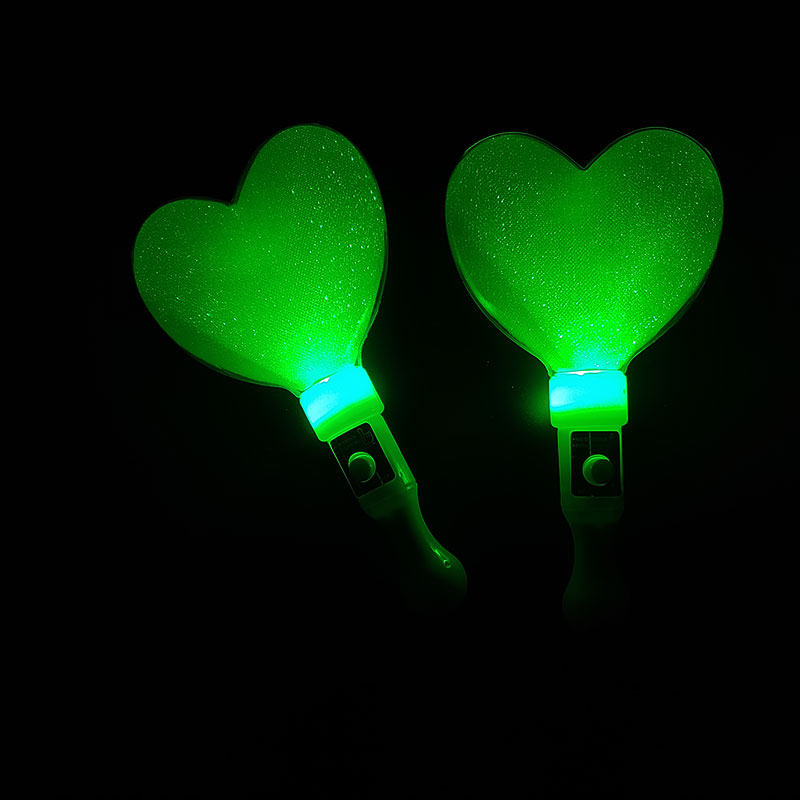 演唱会星星道具棒应莹光五角星银光荧光绿色雷绿色荧光棒