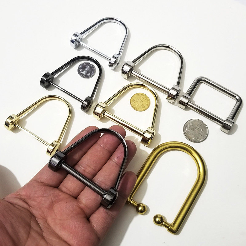 特大号马蹄扣子子马包包螺丝可拆环配件五金金属车用钥匙扣