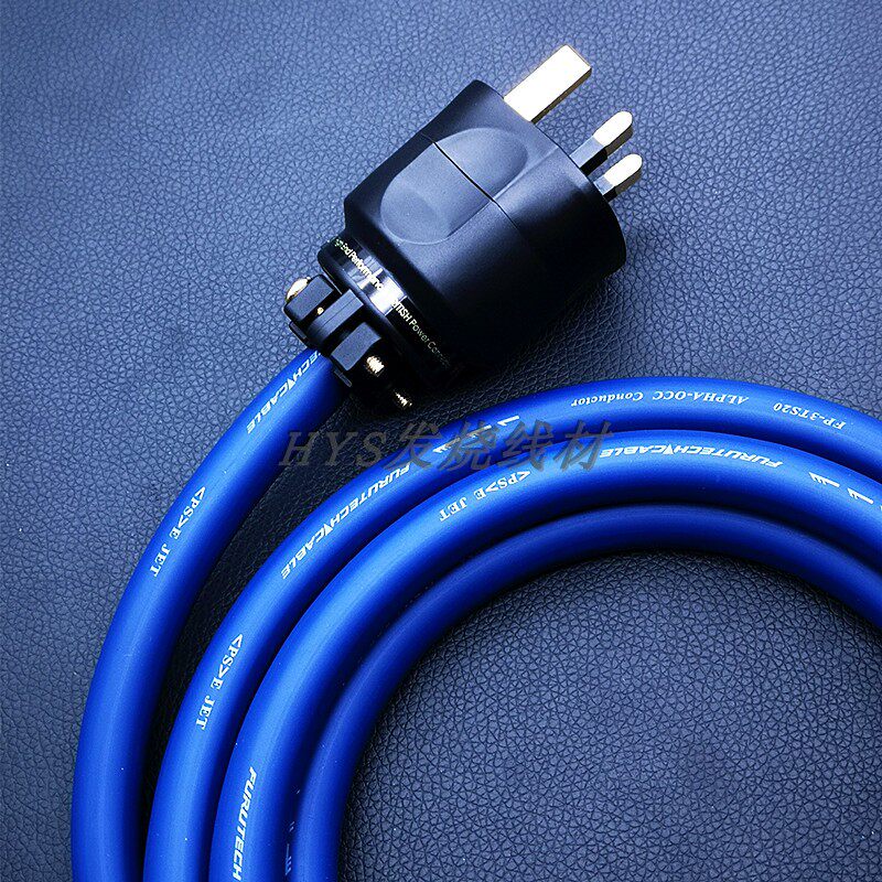 古河3ts20单晶铜英港式插头头功放胆机cd音响线材