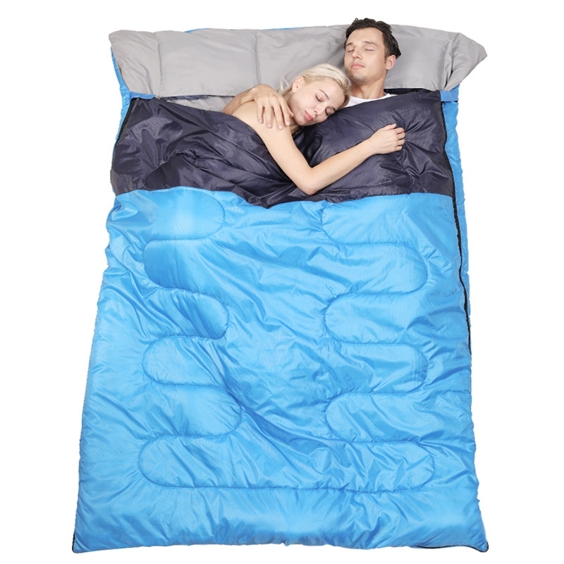 探险者双人睡袋成人户外超轻便携式四季旅行酒店保暖隔脏露营野营