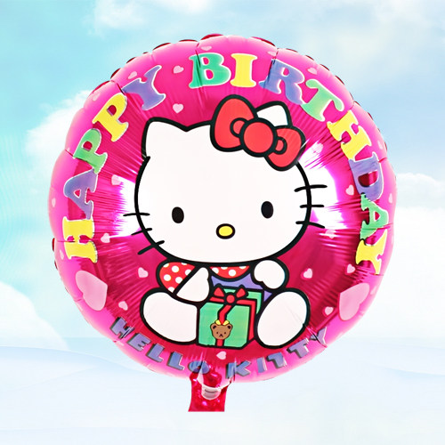 hello kitty凯蒂猫进口铝箔铝膜气球氦气球卡通儿童生日派对布置