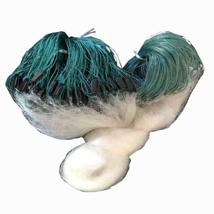 鱼网渔网粘网丝网细丝小眼单层浮网餐白条捕鱼鱼网