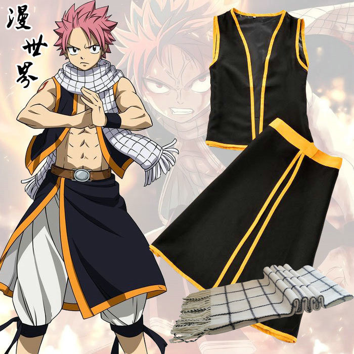 妖精精的尾巴cos导士纳兹多拉拉格尼尔natsucosplay男装