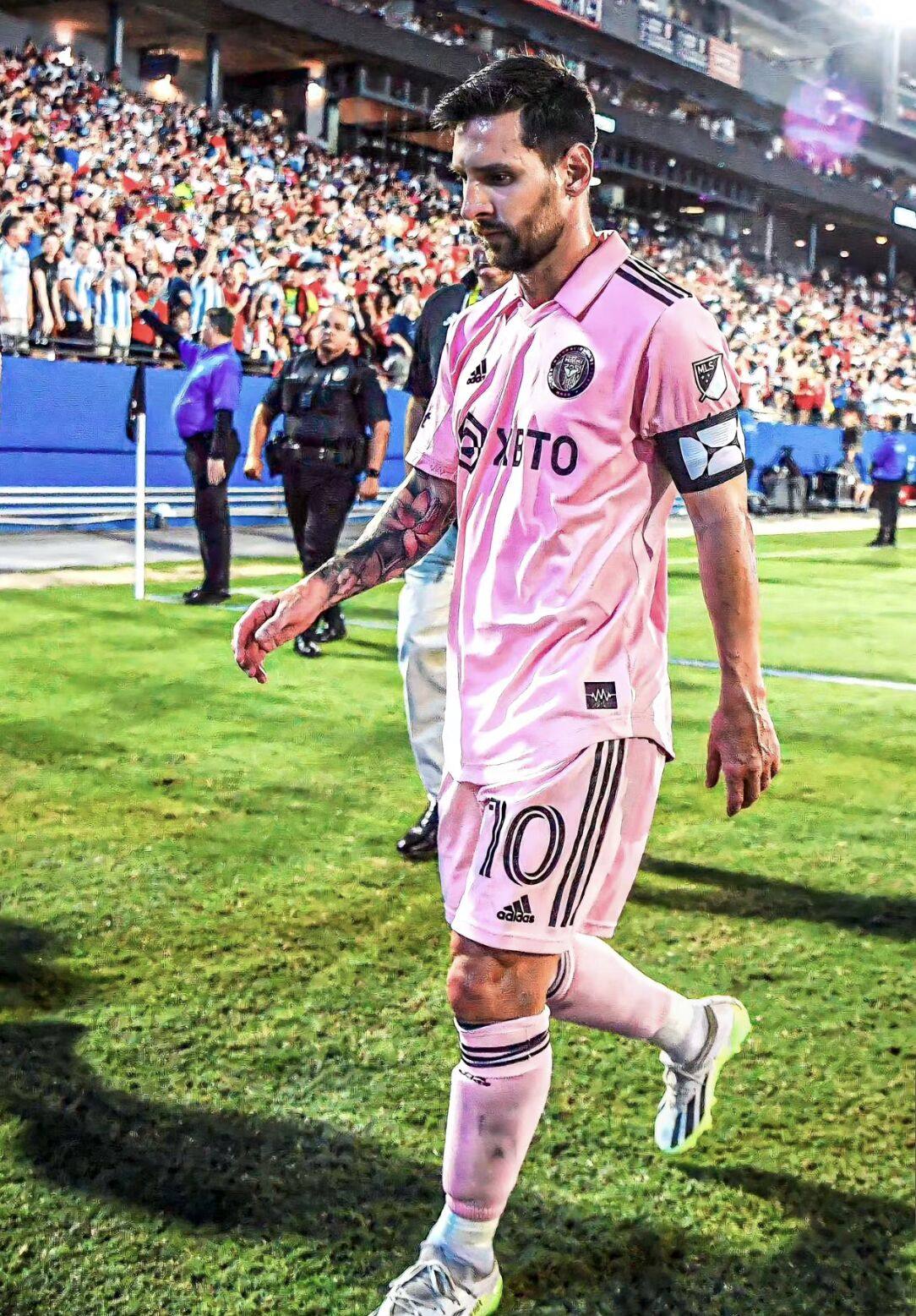 迈阿密国际球衣10号梅西2324新款主场球员版球迷客场足球服正品