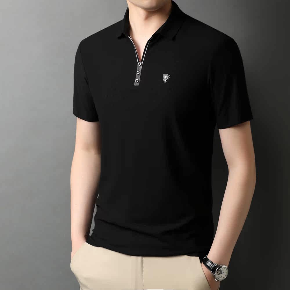 德国德国宝宝马专柜短袖翻领中青年商务男装上衣t恤