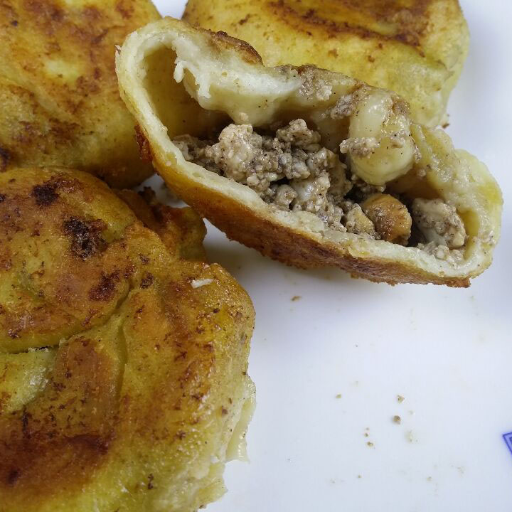 面粉安庆庆大南门牛肉包子特产家乡味道农家面粉