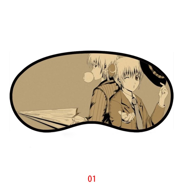 冲田总悟银魂眼罩创意照片同款周边遮光透气眼罩