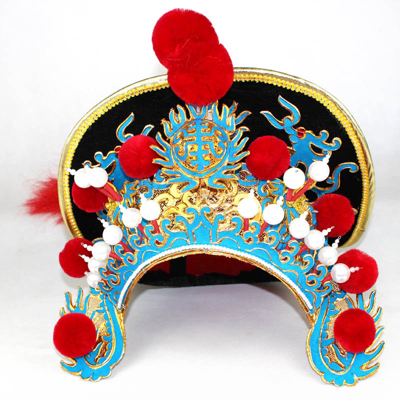 变脸川剧盔头魔术道具帽子服装配件魔术道具