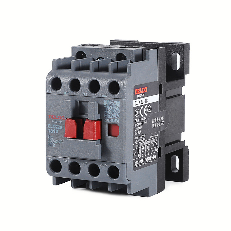 德力西交流接触器cjx2s12102510220v1810单相380v三相32106511低压