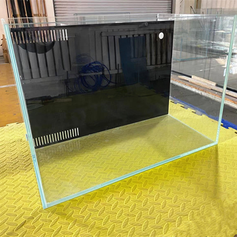 楷煊水族背滤缸侧滤鱼缸定制金晶超白缸过滤鱼缸免换水小型鱼缸