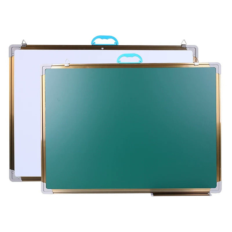 家用小黑板挂式迷你双面磁性儿童学生写字画板教学店铺涂鸦粉笔墙