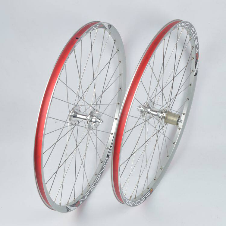 27.5寸sunringle太阳车圈乔森培林花鼓山地车碟自编自行车轮组