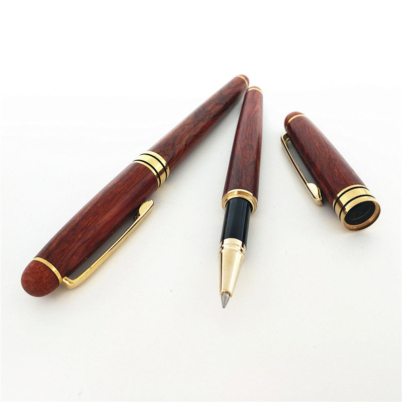 正宗红花花梨签字笔精品男女通用用款创意商务宝珠