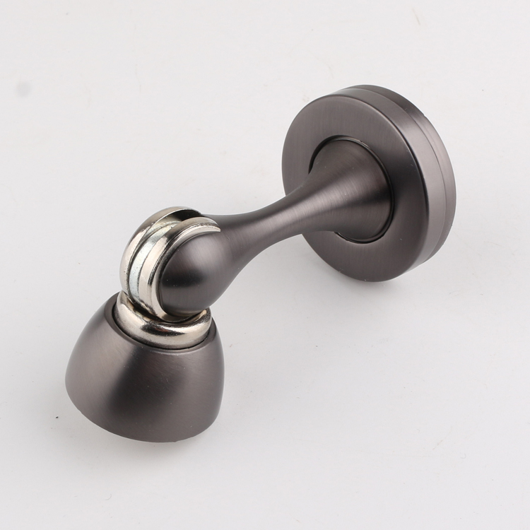 门吸简约美式灰黑黑色强磁吸力房门碰门档实木门吸