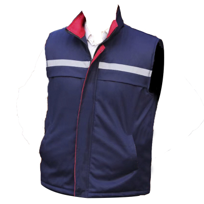 劳保马甲加厚加大棉衣秋冬防寒坎肩保暖反光多兜背心