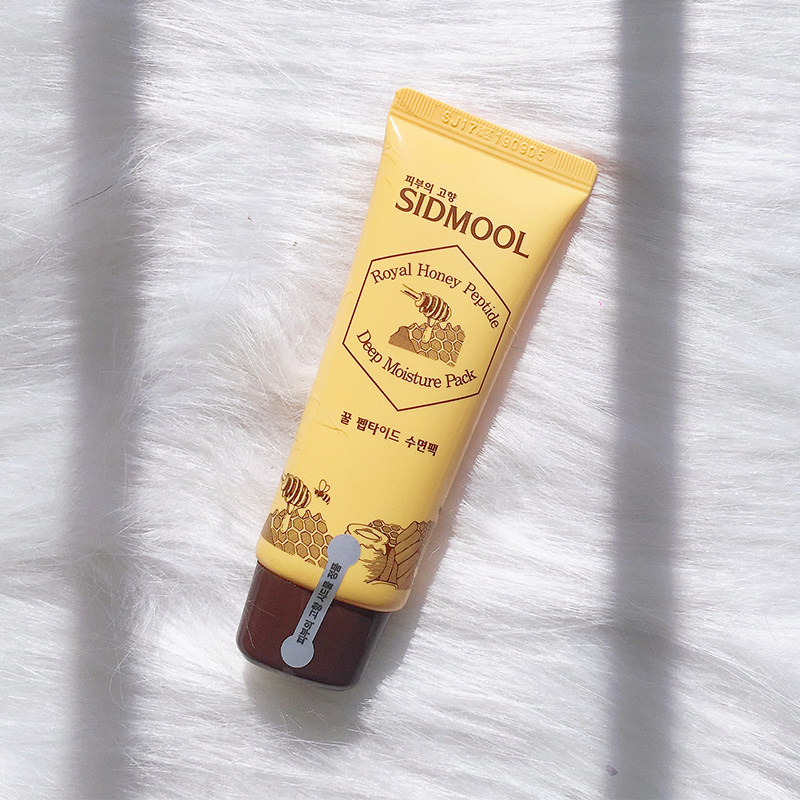 韩国sidmool蜂蜜睡眠涂抹式面膜royalhoney天然蜂胶保湿滋润舒缓
