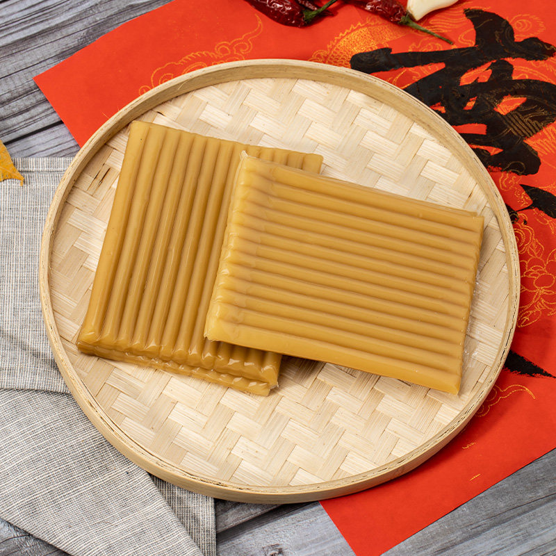 福建松溪六墩黄粿炒年糕正宗火锅农家小吃特产年糕