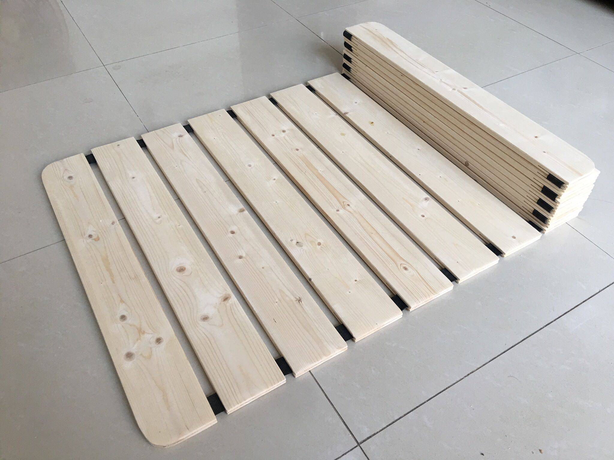 包邮铺板床铺榻榻米双人实木单双人木板床垫床板床架