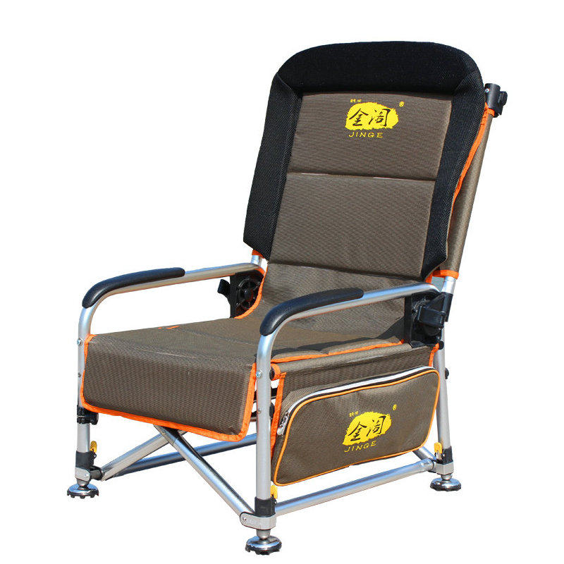金阁钓折叠椅配台钓躺椅筏钓金属钓鱼便携式冬夏钓鱼椅凳