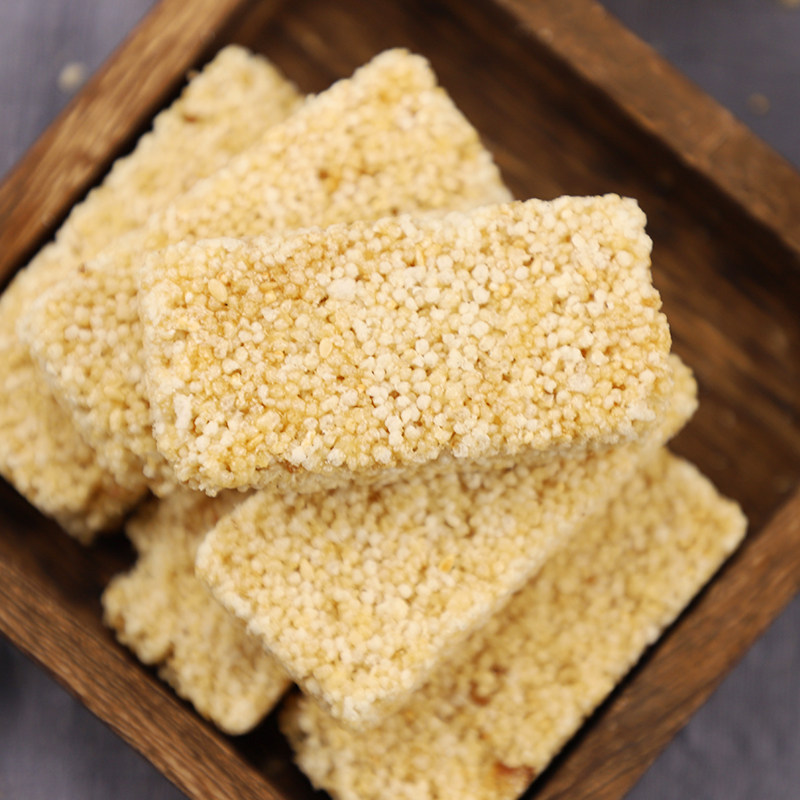 零食特产小米点心传统手工米花糖茶点充饥土特产膨化食品