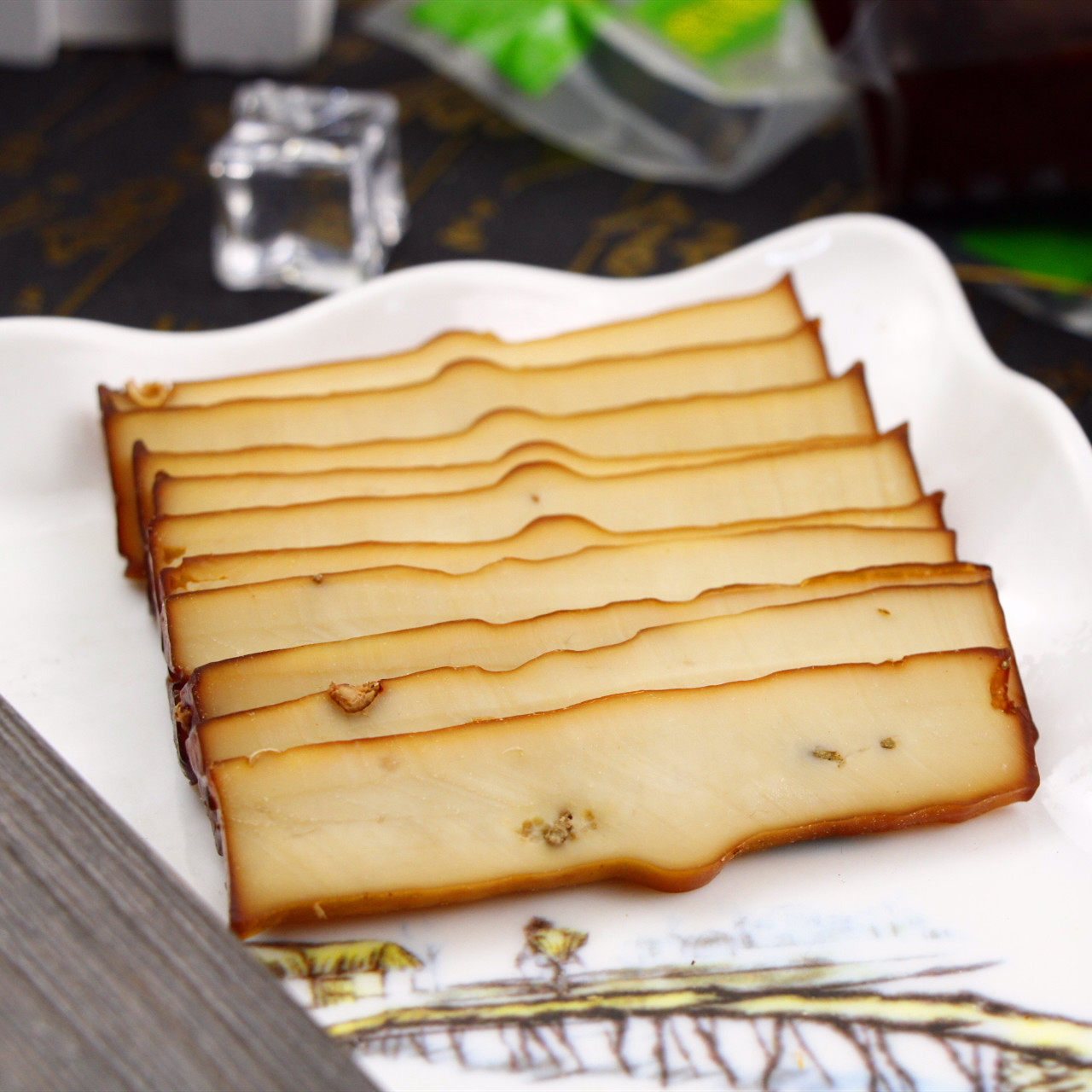 豆干新场郑氏四川柴火烟熏豆腐干五香农家自制蔬菜干