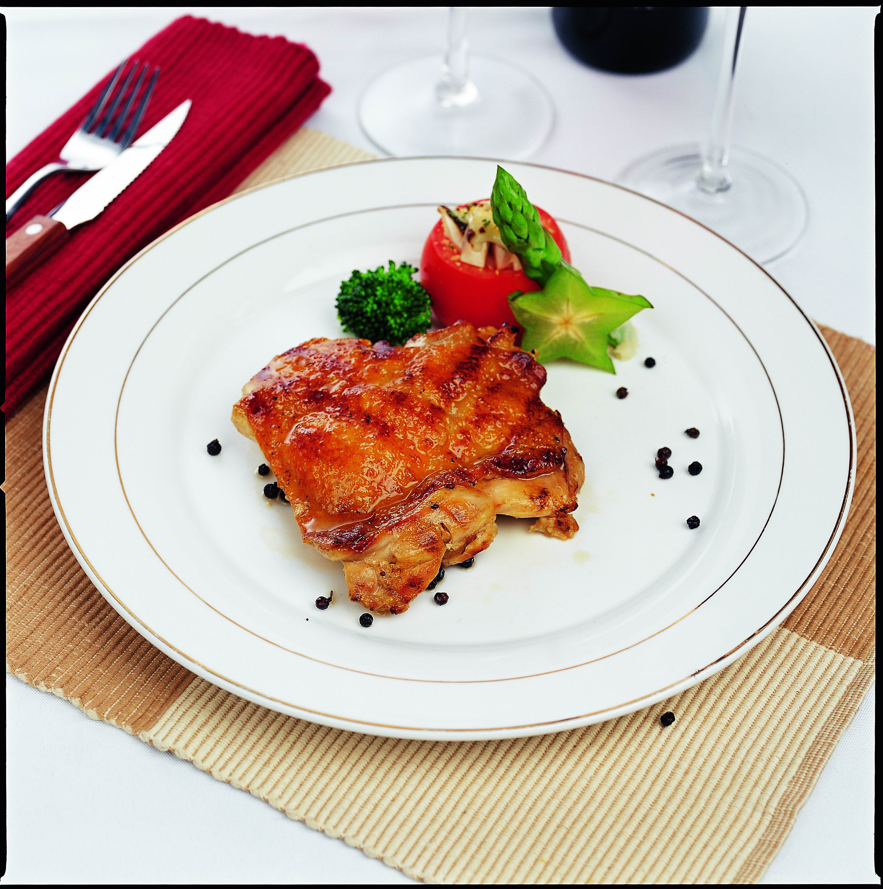 蒸烩煮奥地利香蒜鸡排220g方便米饭冷冻速食料理包盖浇加油煎铁板