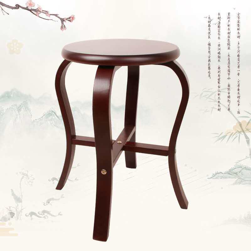 古筝琴凳实木凳子圆凳专用便携成人儿童中式琴凳