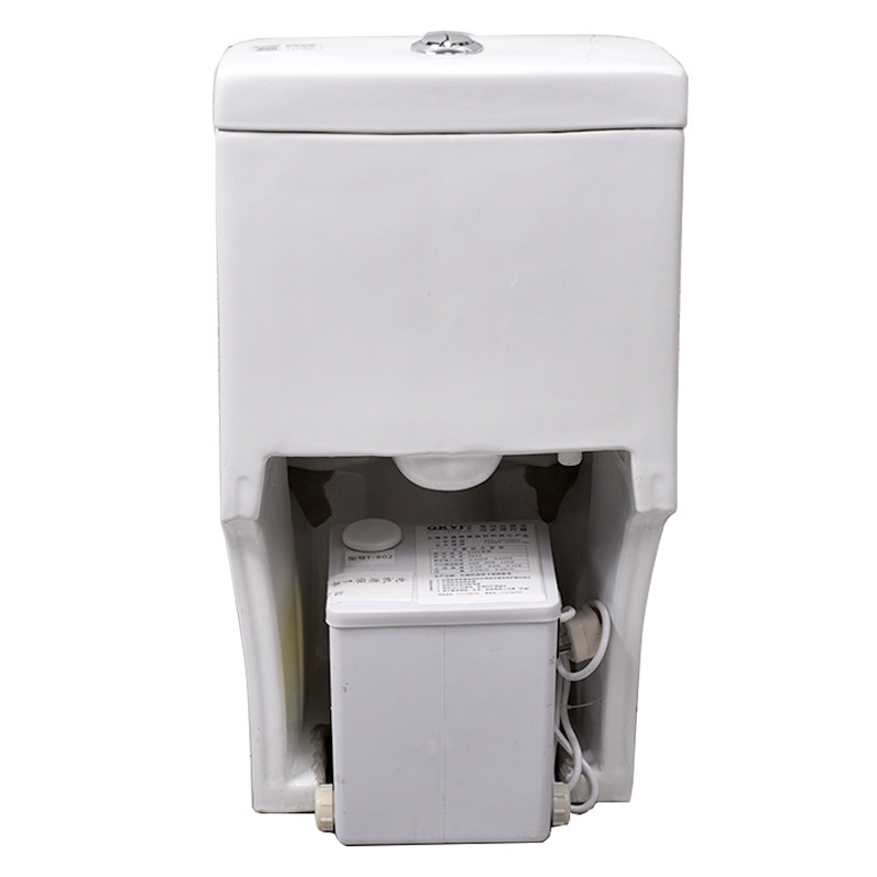 电动粉碎马桶地下室卫生间污水提升器全自动隐藏式纳米陶瓷墙排水