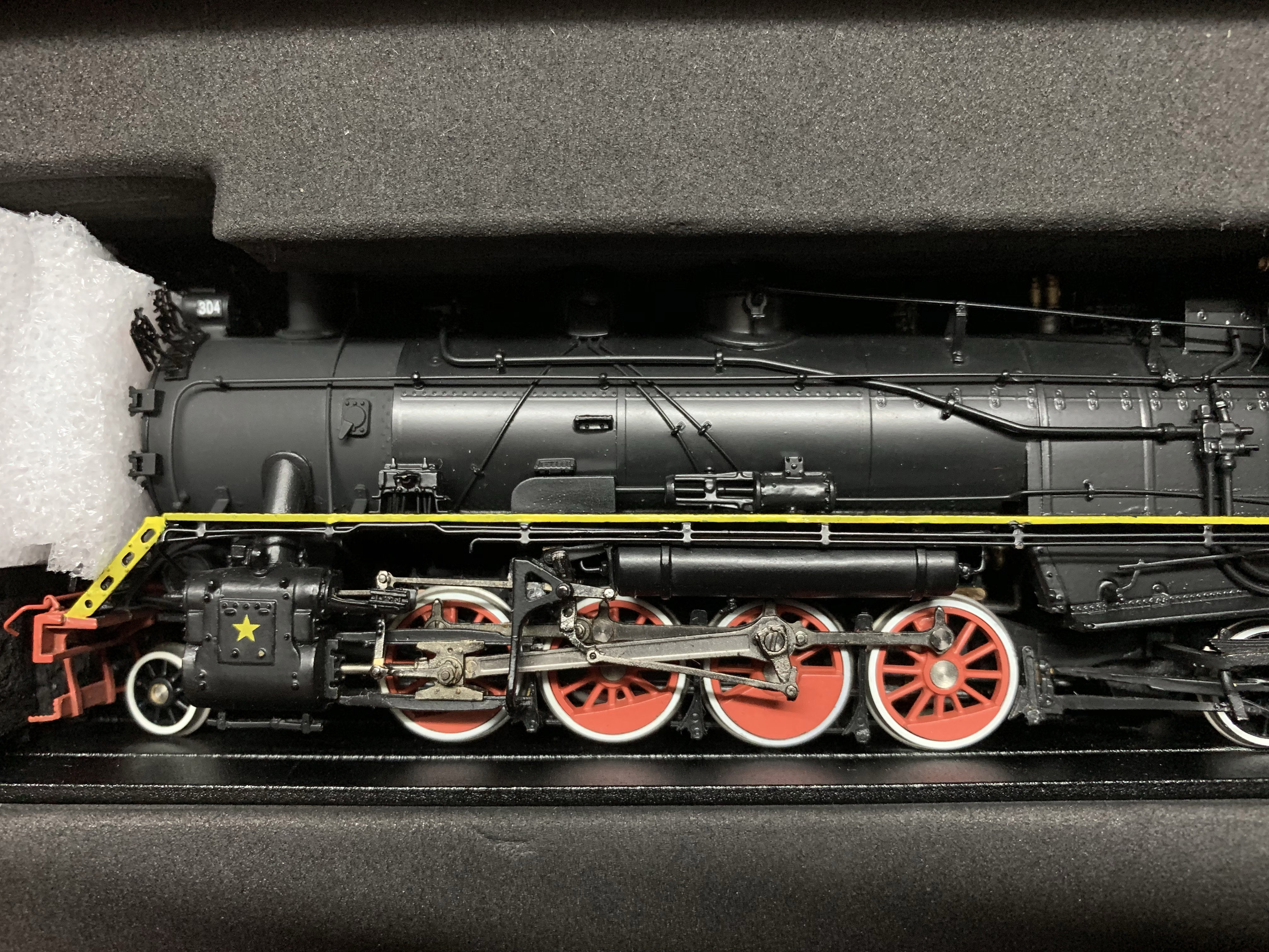 无货mtc铜质解放型蒸汽机车ho火车模型数码音效火车模型