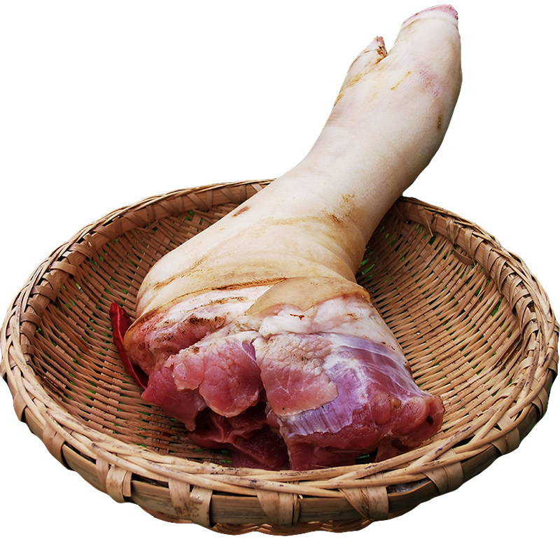 新鲜生猪猪蹄猪脚冷鲜7斤肘子重庆四川农家生猪肉