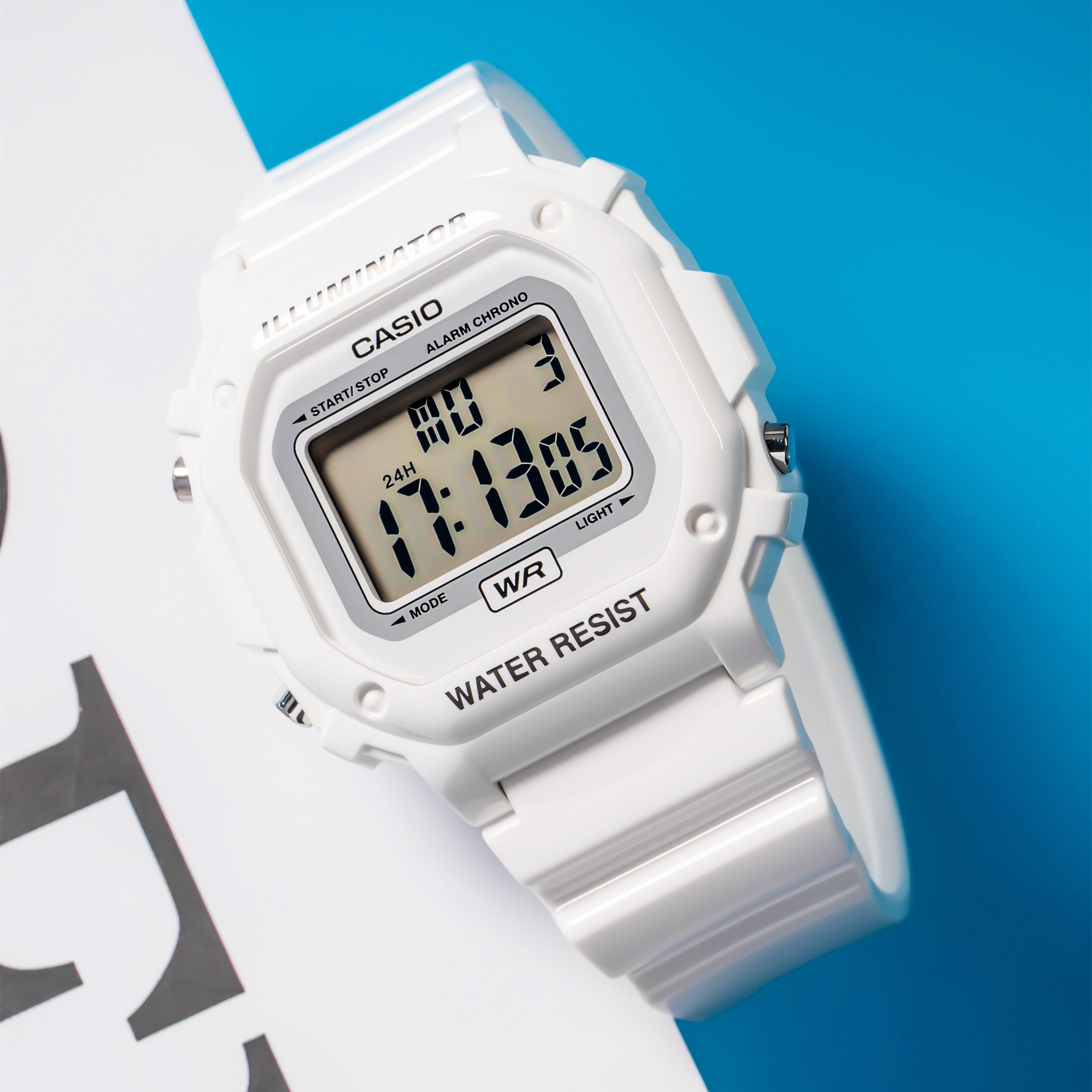 卡西欧casio手表男女f108whc7a7b1a4a运动经典日韩腕表