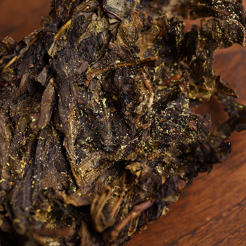 正宗安化金花砖茶木杨界荒山野生原料500g安化黑茶