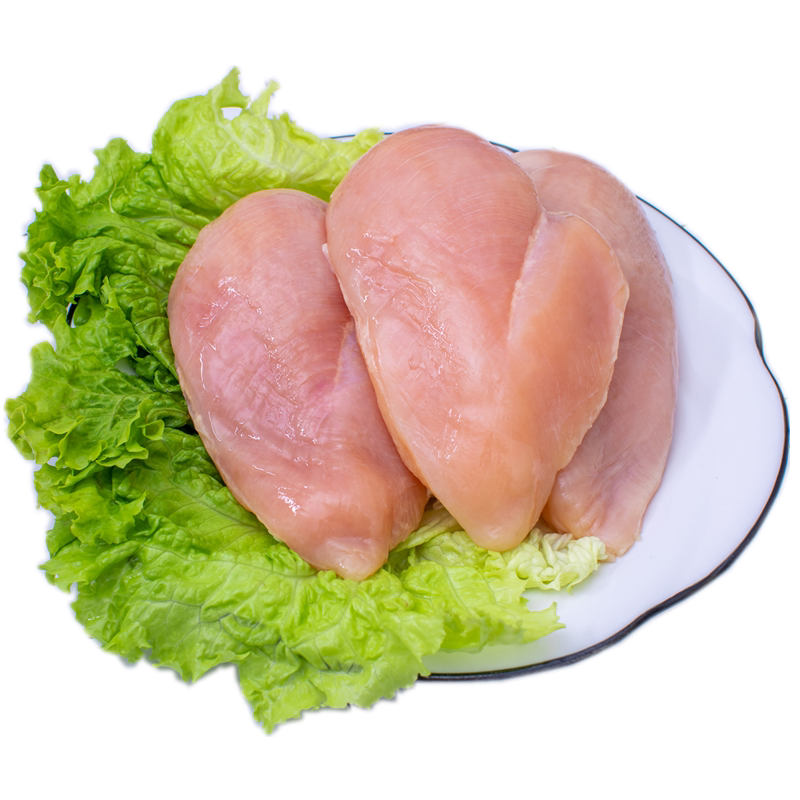 清真六合健身冻冰鸡胸肉冰冻鸡脯肉鸡胸