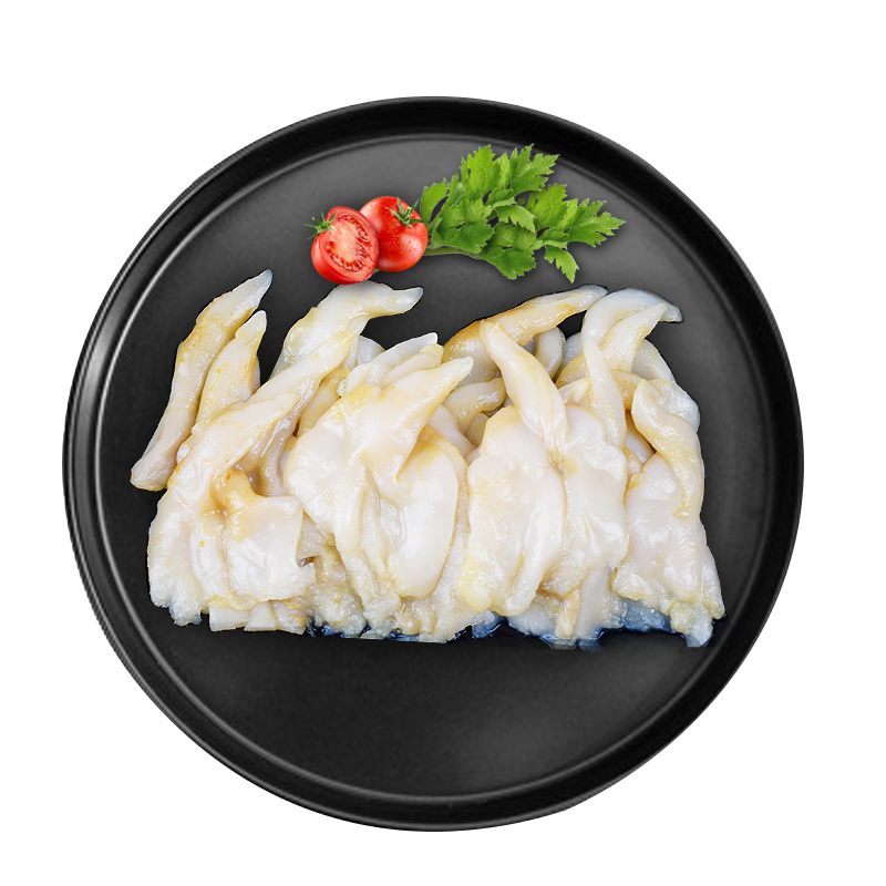 野生鸟贝刺身金钩鸟新鲜冷冻海鲜水产净肉500g扇贝