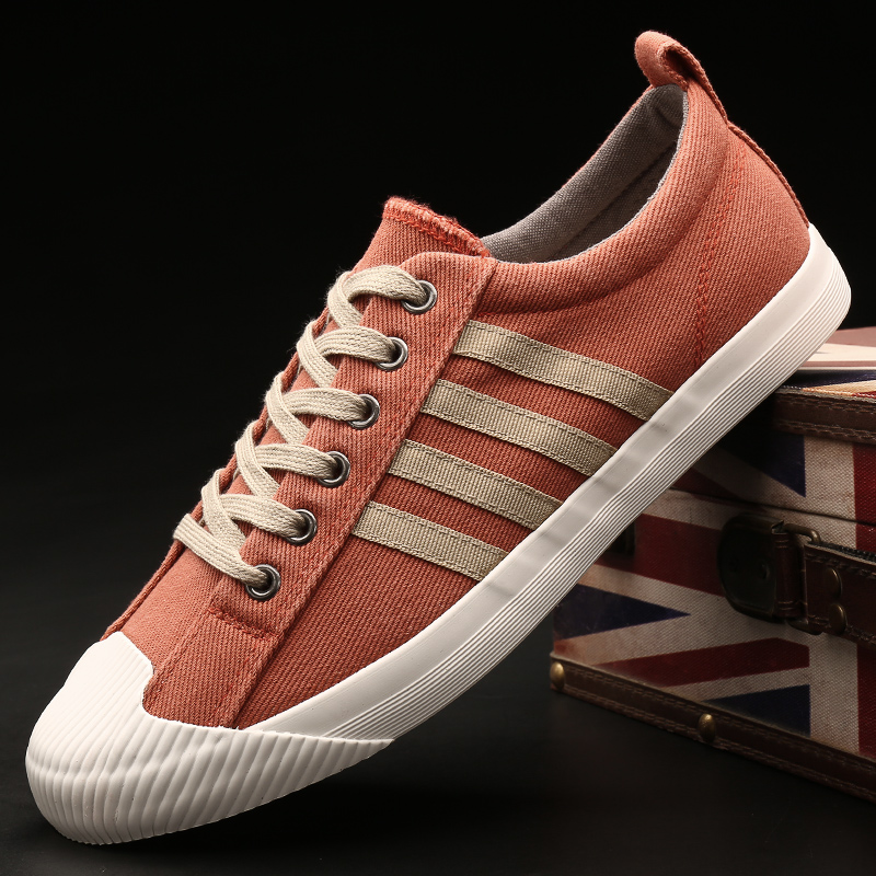 男鞋2022年新款潮夏季男士帆布鞋韩版百搭休闲老北京布鞋春季板鞋