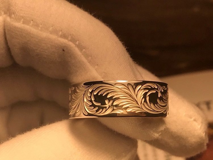菊地kenkikuchi唐草戒指纯银定制怒猴手造林林俊杰同款戒指