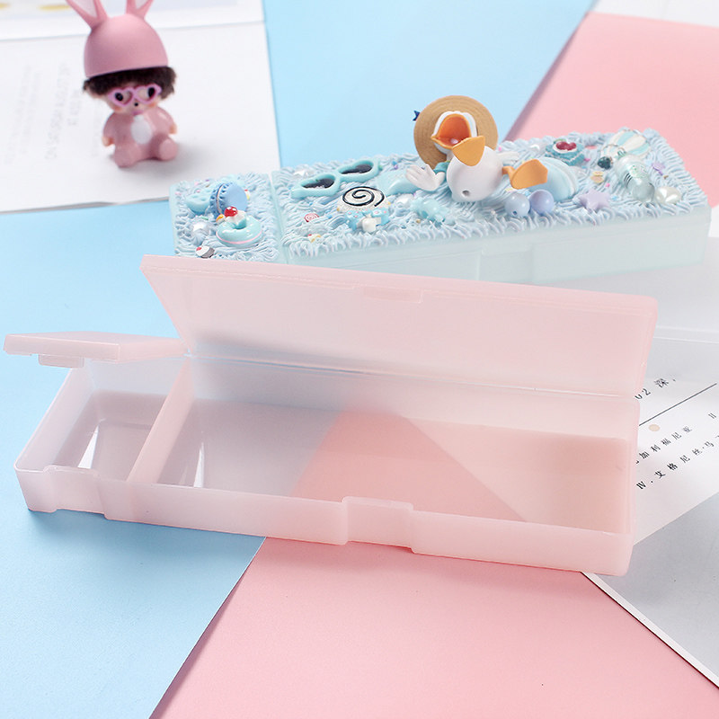 叶子姐姐diy奶油文具盒材料手工手工制制作半透明其他diy饰品配件