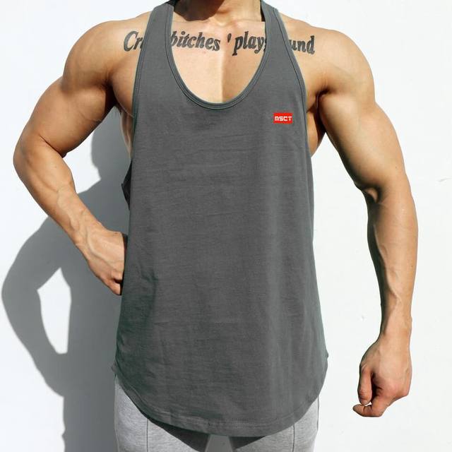 Muscle Captain INS Sports Tide Brand Fitness Vest Male Brother Summer Loose Sleeveless T-shirt Running Training Clothes Muscle Captain INS Sports Tide Brand Fitness Vest Male Brother Summer Loose Sleeveless T-shirt Running Training Clothes